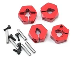 MXS-820044R Aluminum Hex Wheel Hubs 4MM (red) (4) New. Price: $15.99.
