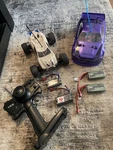 Team Associated Brushless RC18R RC18T 4 Batteries Controller Vintage Body Used. Price: $550.00.