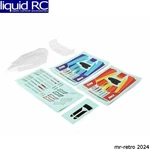 Losi 210033 Light Weight Body & Wing Clear: Mini-b Bl New. Price: $27.99.