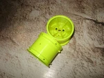 Vintage Rc Losi Xxt Series 2.2" Front Disc Wheels Plastic Yellow (2) 7077 New. Price: $80.90.