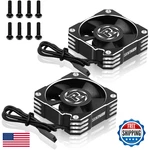 Arrarown Pack 35MM Motor Cooling Fan 21000RPM 8.4V Aluminum Esc New. Price: $44.97.