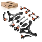 14PC Front Lower Control Arms Ball Joints Assembly For 2006-2011 Honda Civic New. Price: $128.75.