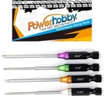 Powerhobby Rc Hex Driver 1/4" Tool Tip Set Standard 0.05 New. Price: $24.95.
