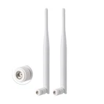 Eightwood 2.4GHZ 5GHZ 6DBI Wifi Antenna For Security Camera White New. Price: $11.14.