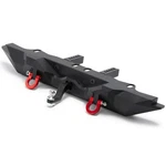 Rclions Aluminum Rear Bumper With Trailer Hitch 2PCS Red Shackles For Black New. Price: $33.41.