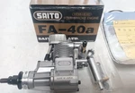 Saito Engine FA-40A Four-stroke Hemi-head High-powered Cam Series New. Price: $280.00.
