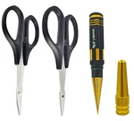 Hoplex Rc Body Reamer 0-14MM Hole Puncher With Sleeve And Curved Scissors &... New. Price: $31.99.