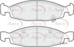 Apec PAD1131 Front Brake Set Fits Jeep Grand Cherokee New. Price: $71.50.
