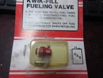 Du-bro Kwik-fill Fueling Valve For Gas Only DUB335 New. Price: $23.00.