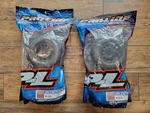 Four Proline Blockade 3.8" M2 Tires, PRO10109-13 F-11, 1/2" Offset 17MM Wheels New. Price: $149.99.