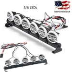 5/6 Leds Light Bar Roof Lamp For 1:10 Rc Crawler SCX10 Ii CC01 TRX4 New. Price: $16.50.