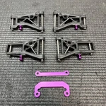 Hpi RS4 PRO2 Front & Rear Suspension Arm Set W/ Hinge Pins Brackets A452 A779 Used. Price: $19.99.