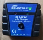 E-flite Celectra 2S 7.4V Dc Li-po Charger Used. Price: $14.99.