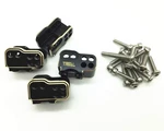 Treal Brass Front And Rear Lower Shock Suspension Link Mounts 4P For SCX10 Ii (b New. Price: $54.04.