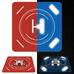 Fpvtosky Nighttime Reflective Drone Landing Pad, Fast-fold 20 In, Blue+red New. Price: $26.15.