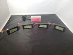 4 Count Used Lectron Pro 6.6V 2000 Mah 8C Life Battery With Charger. Price: $79.99.
