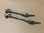 Hardened Steel Rear Driveshafts Cvd Kit For Traxxas Jato 2.5/3.3 New. Price: $24.50.