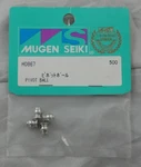 Mugen Seiki Uniball/pivot MTX6/MRX6/MBX5 (4PCS) MUGH0867 MRX-6/MTX-6 New. Price: $6.49.