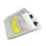 Rlecs 2PCS Rc Lipo Safe Bag Fireproof Guard Silver Lithium Charging SX2 New. Price: $19.22.