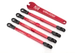 Traxxas 7138X Red Anodized Aluminum Toe Links For 1/16 Vehicles 4 Pack New. Price: $29.95.