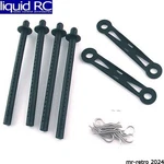 Losi B2451 Body Mounts Extra Long: LST2 Aft Mgb New. Price: $9.97.