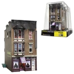 New Woodland Scenics Built & Ready Betty's Burning Building Ho Scale BR5051. Price: $90.99.