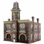 Woodland Scenics Scale Built Ready Firehouse Lighted BR4934 New. Price: $63.37.