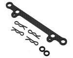 Tamiya Touring Carbon Fiber Rear Body Mount Crossmember Brace TAM54783 New. Price: $12.00.