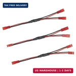 3PCS Sharegoo Plug Splitter,jst Female Y Parallel Cable Harness Wire Co New. Price: $13.13.