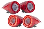 Morimoto LF356 Xb Led Tail Lights Red Fits 2005-2010 Ferrari F430 New. Price: $1559.00.