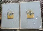 2 Papyrus Cards High Quality With Love Flowers Blank Msrp $8.95 New. Price: $10.99.