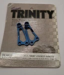 Trinity Front Corner Braces Blue Anodized Aluminum Team Associated TC3 Rc TK5032 New. Price: $99.99.