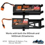 1400MAH 2S / 810MAH Battery - Fits Losi Mini Lmt Grave Digger Zombie Megalodon New. Price: $9.99.
