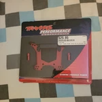 Traxxas #6738R Shock Tower Rear 7075-T6 Aluminum Red Anodized New Sealed Pack. Price: $19.99.