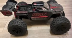Arrma Kraton 1/8 6S Exb Blx 4X4 Brushless Speed Truck W/ Upgrades, Black New. Price: $1300.00.