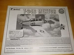 Hobbico Top Flite T-34B Mentor Giant Scale Manual Instruction Book T349P03 Brand. Price: $14.95.