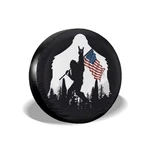 Siski American Flag Camping Spare Tire Cover Wheel Protectors Weatherproof Un... New. Price: $27.69.