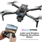 XT606 Rc Drone With Hd Dual Camera Wifi Foldable Quadcopter Brushless Motor. Price: $44.98.