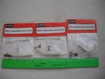 Sale Lot Of 3 Du-bro 989 Micro Adjustable Servo Arm, Rc R/c Airplane Car New. Price: $9.99.