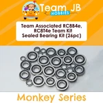 Team Associated RC8B4E, RC8T4E Kit - 26 Pcs Rubber Sealed Bearings New. Price: $24.99.