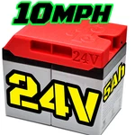For Power Wheels 10-MPH Upgrade Battery Speed Turbo Boost Grey Not 12V + Charger New. Price: $99.99.