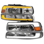Alpha Owls Crystal Headlights With Signal Bumper & Switchback Sequenti... New. Price: $470.79.