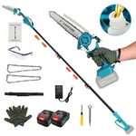 2 1 Electric Pole 8" Chainsaw Brushless Battery Powered For Tree Trimming New. Price: $94.68.