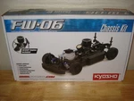 New Kyosho FW-06 Chassis Kit #33216 KE15SP Engine Nib Sealed Box Nitro Rc Car. Price: $767.25.