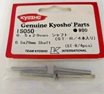 Kyosho Rc IS050 6.5X29MM Shaft New. Price: $6.95.