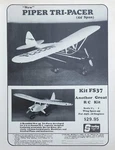 Piper Tri-pacer Vintage Print Ad By Sterling Models Kit FS37 44" Span Used. Price: $17.99.