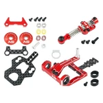 Ns Square Motor Mount W/disk Damper Center Shock Package(red)-kyosho Mini-z MR03 New. Price: $66.49.