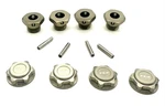Losi 8IGHT-X/E 2.0 Buggy 17MM Hexes (wheel, Gunmetal W/ Serated Nuts TLR04012 New. Price: $24.17.
