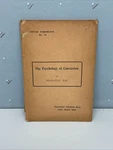 The Psychology Of Conversion By Bhagavan Das - Adyar Pamphlets No. 75. Price: $18.16.
