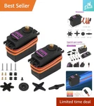 Deegoo 2-PACK Coreless Metal Gear Servo Motor Stable & Shock-proof Performance New. Price: $25.64.